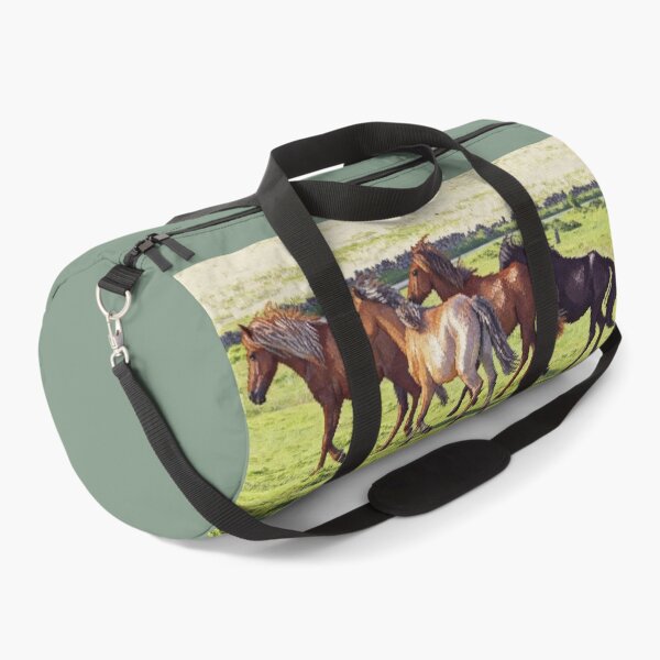 Item preview, Dartmoor Ponies at Gallop(AI+ photography) designed and sold by artsmeow.