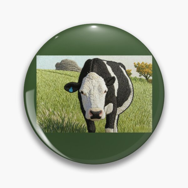 Item preview, cow on dartmoor(photography + AI) designed and sold by artsmeow.