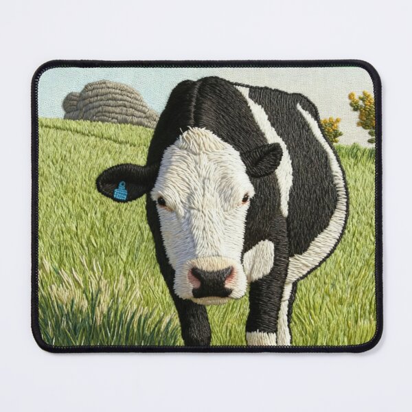 Item preview, cow on dartmoor(photography + AI) designed and sold by artsmeow.