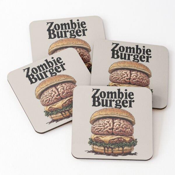 Item preview, Zombie Burger - Zombie Brain Burger designed and sold by NightTimeJ.