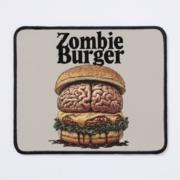 Item preview, Zombie Burger - Zombie Brain Burger designed and sold by NightTimeJ.