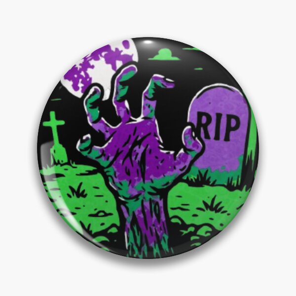 Item preview, Zombie Hand Rising Streetwear Design – Bold Graveyard Illustration designed and sold by ldjcustomdesign.
