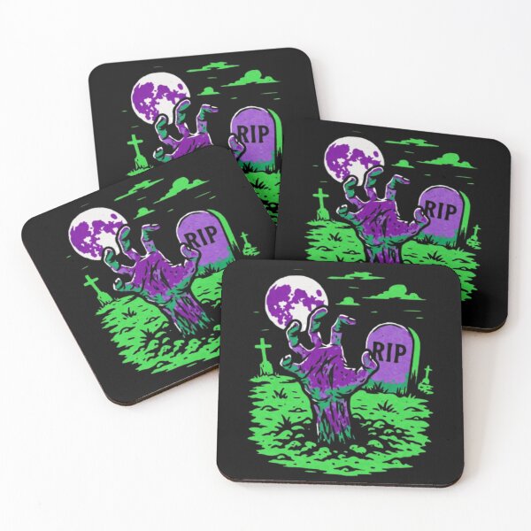 Item preview, Zombie Hand Rising Streetwear Design – Bold Graveyard Illustration designed and sold by ldjcustomdesign.
