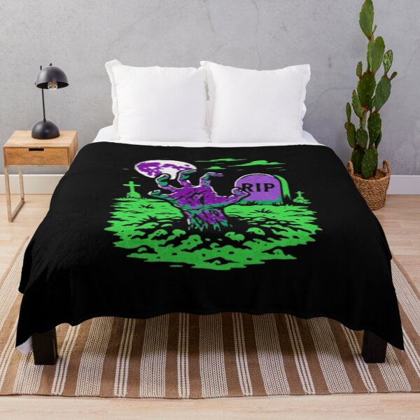 Item preview, Zombie Hand Rising Streetwear Design – Bold Graveyard Illustration designed and sold by ldjcustomdesign.