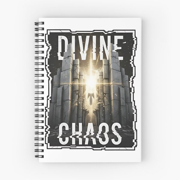 Item preview, Divine Chaos: Angelic Figure Emerging from Ancient Ruin Portal designed and sold by DailyVibesMerch.