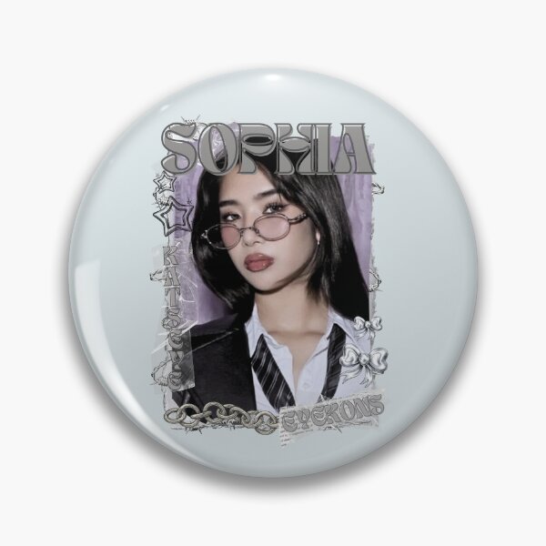 Item preview, KATEYE Sophia Kpop Y2K Group Black and White Collage Design designed and sold by AJUNICE STUDIO.