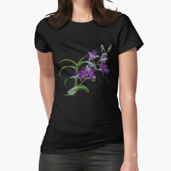 Orchids #1 Fitted T-Shirt