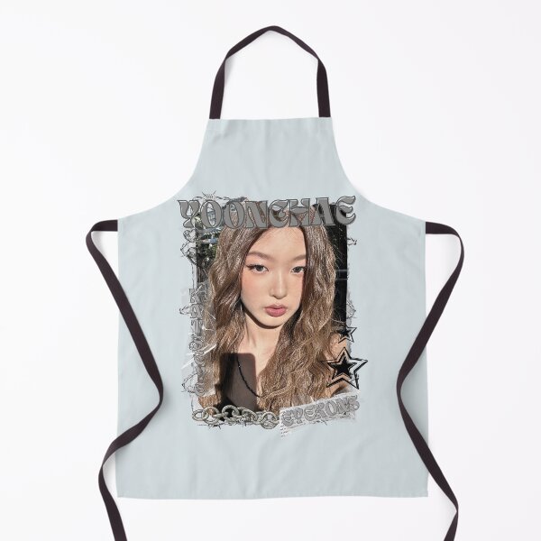 Item preview, KATEYE Yoonchae Kpop Y2K Group Black and White Collage Design designed and sold by AJUNICE STUDIO.