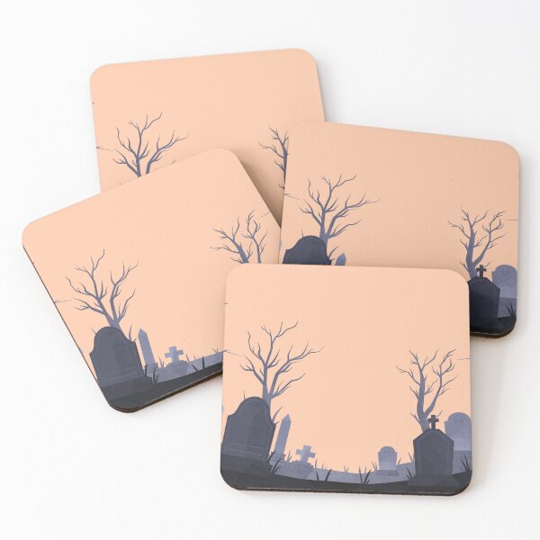 Item preview, Spooky Halloween Graveyard Cemetery Background designed and sold by Nature-View.