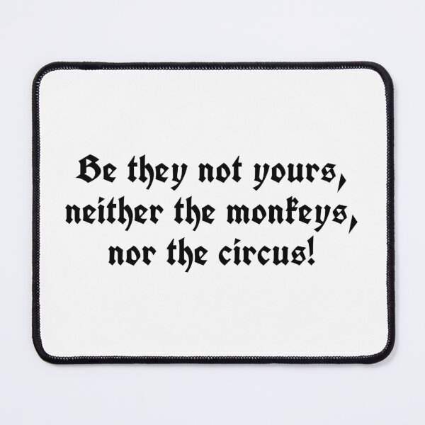 Item preview, No thy Monkeys! designed and sold by Avatarhay.