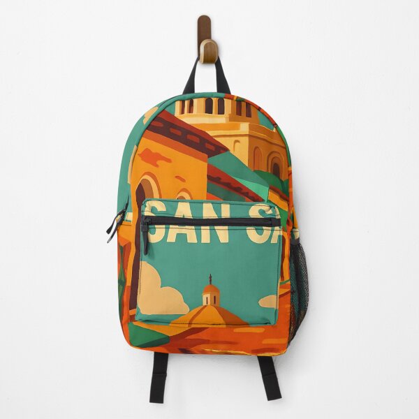 Item preview, Discover San Salvador - Vintage El Salvador Travel Poste designed and sold by ElSalvadorArte.