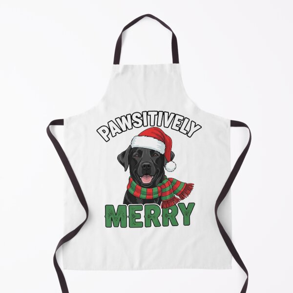 Item preview, Black Lab PAWSITIVELY Merry designed and sold by Cozy Snug Shop.