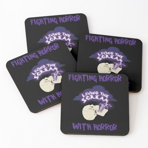 Item preview, Living the Scream - Fighting Horror With Horror! designed and sold by winterholmesart.