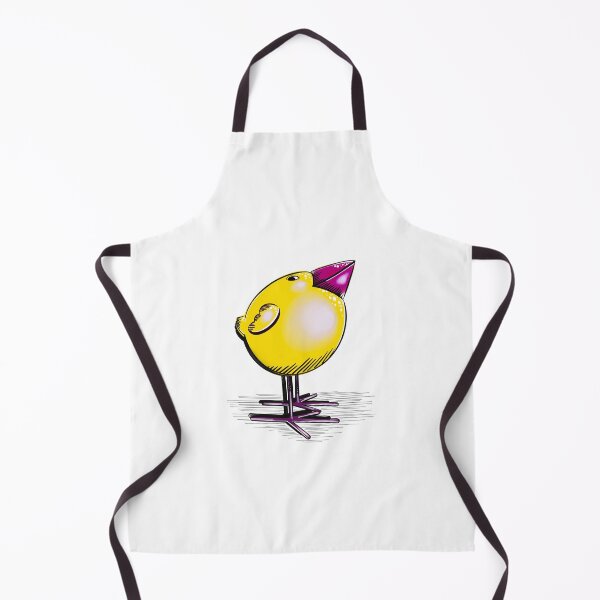 Item preview, Yellow Bird with Purple Beak designed and sold by Sklines Art | Mrz Danelli.