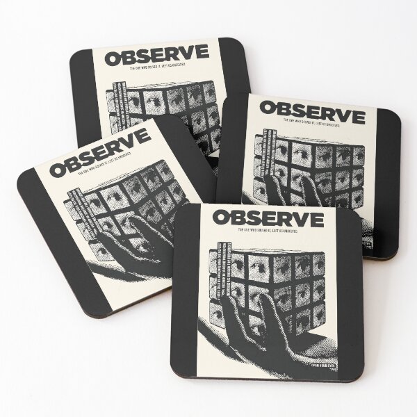 Item preview, Observe: Abstract Surreal Cube Art designed and sold by -DEEWOLF-.