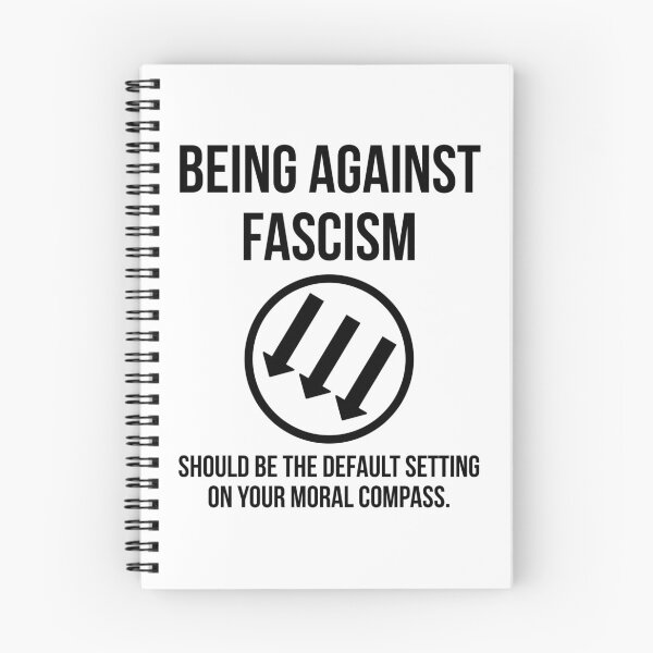 Item preview, Being against fascism should be the default setting on your moral compass.  designed and sold by Rachel the Artist .