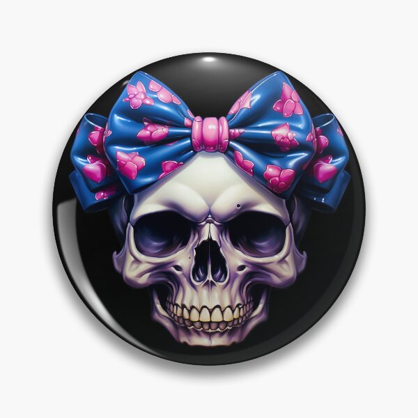 Artikelvorschau, Gothic Kawaii Totenkopf T-Shirt entworfen und verkauft von WolfenStudio.
