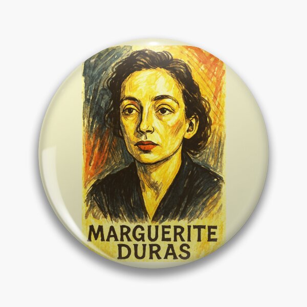 Item preview, Marguerite Duras designed and sold by Sarcastic designs.