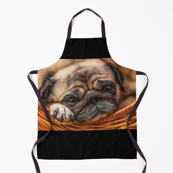 Item preview, Pug portrait by elbvue designed and sold by elbvue.