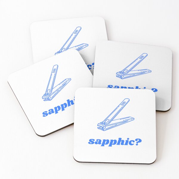 Item preview, Sapphic Friendly Fingers designed and sold by Sexy Possum Vibes.