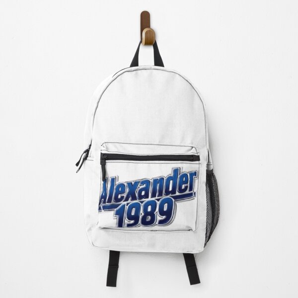 Item preview, Alexander 1989 – Blue Chrome Retro Name Design designed and sold by AlexLineArt.