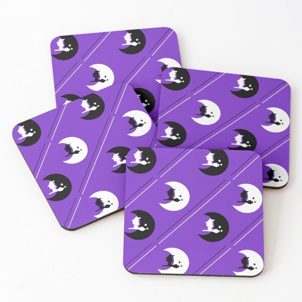 Item preview, Midnight Witch's Ride Halloween Pattern designed and sold by A's Art Alley.