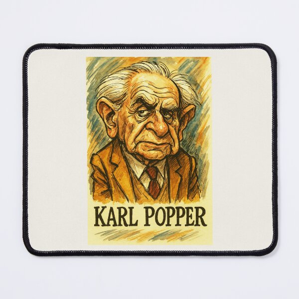 Item preview, Karl Popper designed and sold by Sarcastic designs.