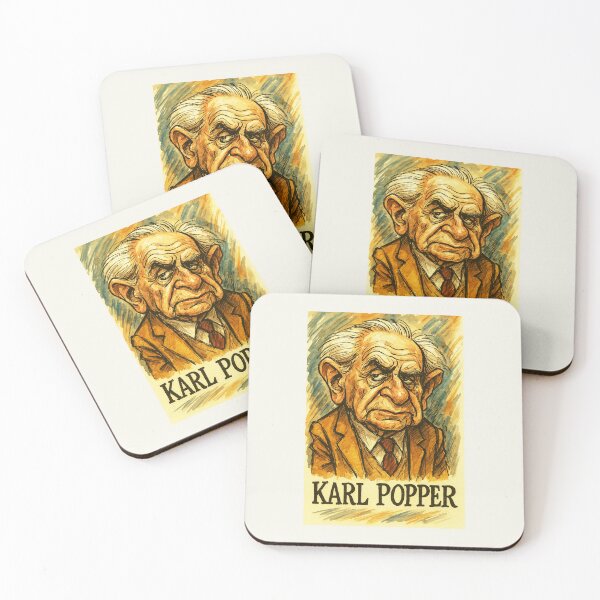 Item preview, Karl Popper designed and sold by Sarcastic designs.