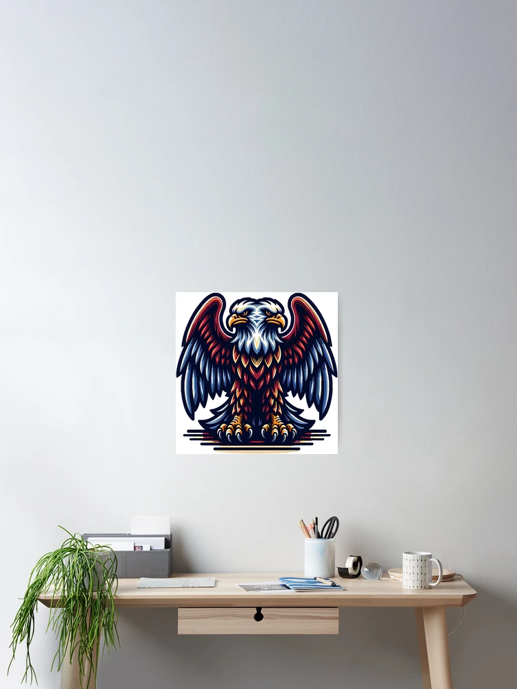 Thumbnail 2 of 3, Poster, Double eagle designed and sold by Fastokart.