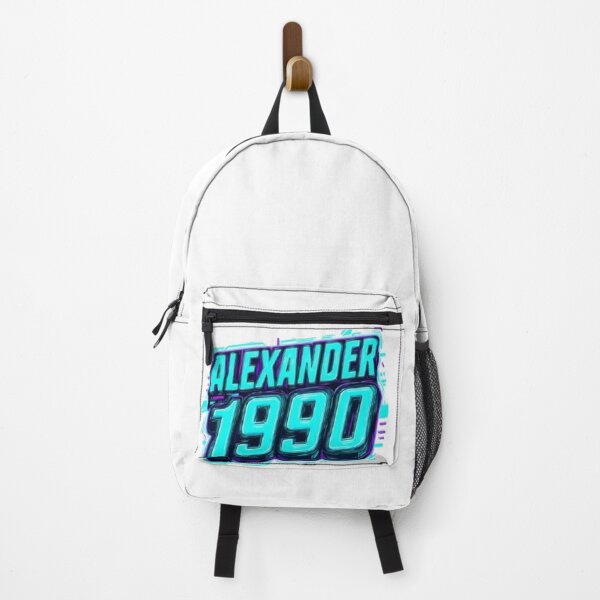 Item preview, Alexander 1990 – Neon Retro Name Design designed and sold by AlexLineArt.