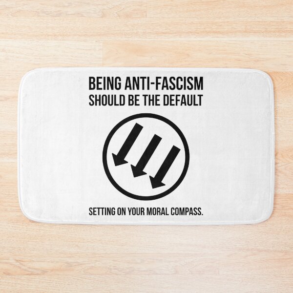 Item preview, Being anti-fascism should be the default setting on your moral compass.  designed and sold by Rachel the Artist .