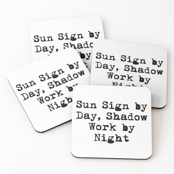 Item preview, Sun Sign by Day, Shadow Work by Night designed and sold by Ninjacatoff.