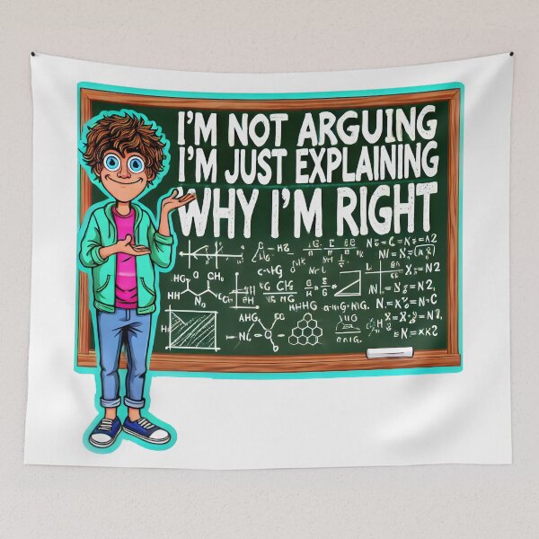 Item preview, Funny Science Nerd Chalkboard Quote Graphic. designed and sold by The-T-In-Retro.