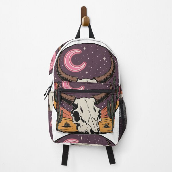 Item preview, Desert Skull - Mystic Retro Night Illustration designed and sold by xKaPie.