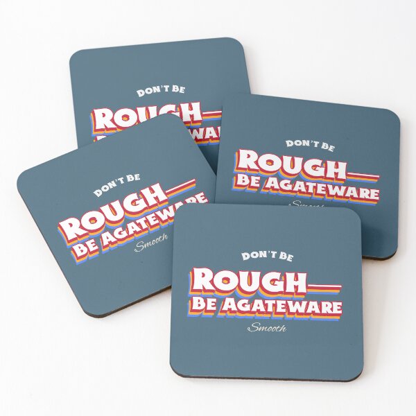Item preview, Don’t Be Rough—Be Agateware Smooth - Agateware Pottery designed and sold by TaurusC95.