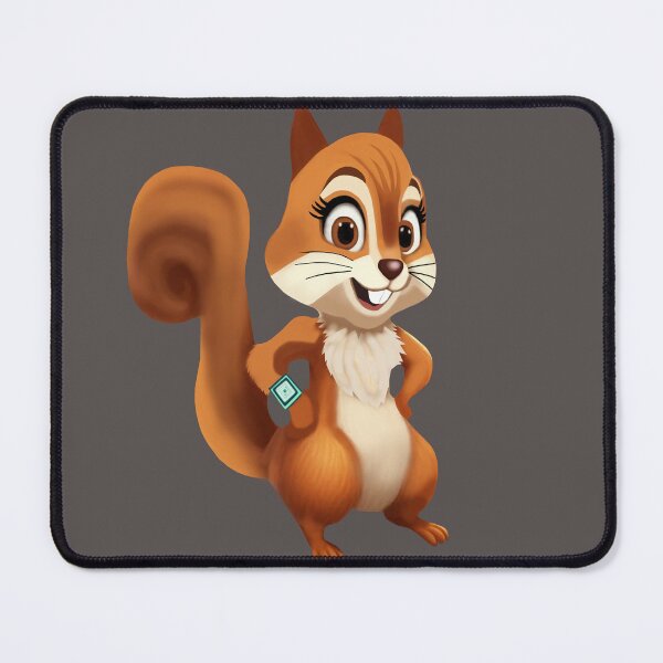 Item preview, Smart Squirrel Cartoon Wearing Smart Watch – Felia Cyber Lemon Playful Kids Design designed and sold by Felia001.