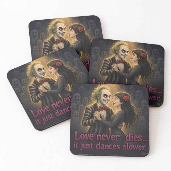 Item preview, Love Never Dies – Gothic Romantic Halloween Design designed and sold by alizo74.