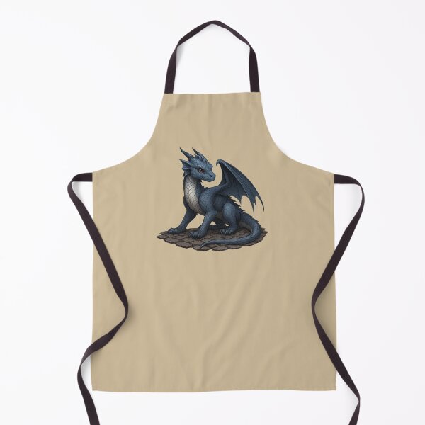 Item preview, Majestic Blue Dragon — Regal Fantasy Creature Art designed and sold by Hatchling Hollow.