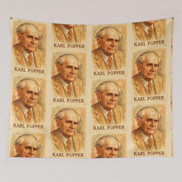 Item preview, Karl Popper designed and sold by Sarcastic designs.