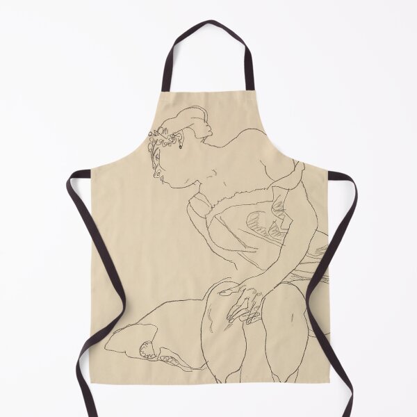 Item preview, Seated Woman in Corset and Boots, by Egon Schiele designed and sold by AnimaliaStar.