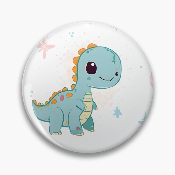 Item preview, Aesthetic Soft Pastel Dino Whimsical Baby Dinosaur Magic designed and sold by MoonlitDoodles1.