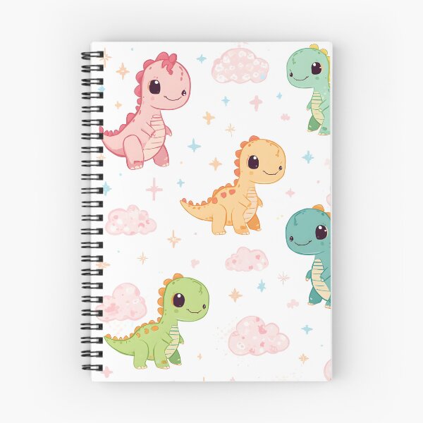 Item preview, Aesthetic Soft Pastel Dino Whimsical Baby Dinosaur Magic designed and sold by MoonlitDoodles1.