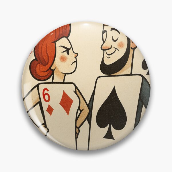 Item preview, Whimsical King and Queen Playing Cards – Felia Cyber Lemon Retro Style Illustration designed and sold by Felia001.