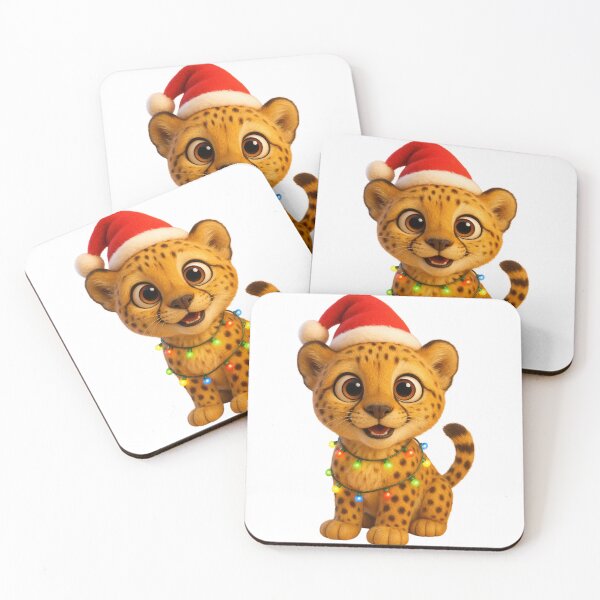 Item preview, Christmas Asiatic Cheetah 1 designed and sold by Sillytoe.