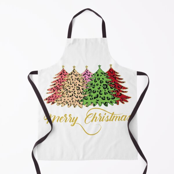 Item preview, Leopard Christmas Trees designed and sold by Ilse Desings.