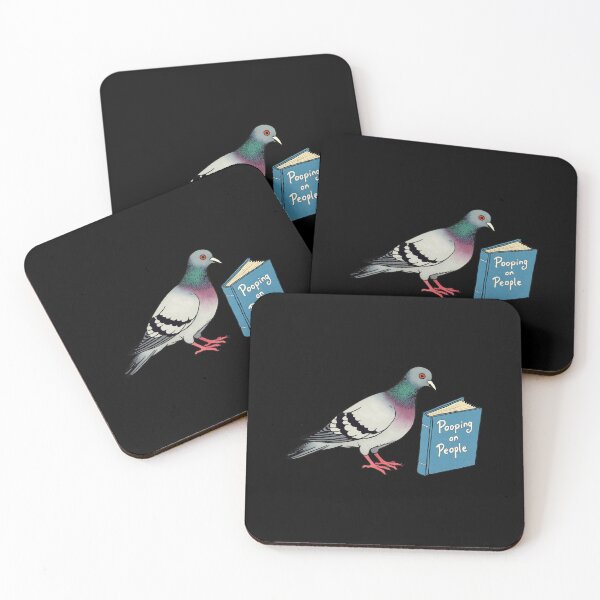 Item preview,  Pigeon Praying for People Funny Bird Humor designed and sold by TeeARTHY.