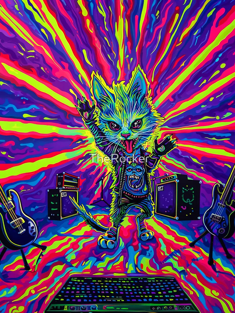 Thumbnail 4 of 4, iPhone Case, That Cat Rocks! designed and sold by TheRocker.