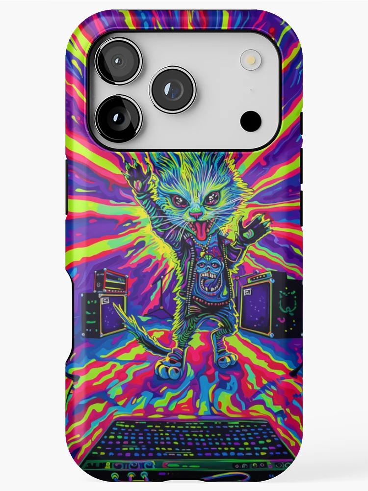 Thumbnail 1 of 4, iPhone Case, That Cat Rocks! designed and sold by TheRocker.