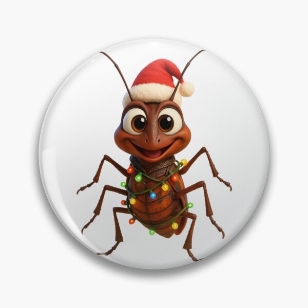Item preview, Christmas Assassin Bug designed and sold by Sillytoe.