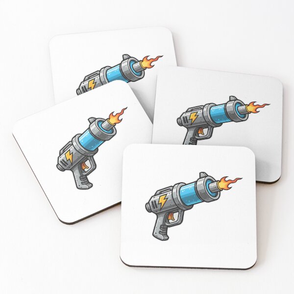 Item preview, Retro Ray Gun Blaster Art - Sci-Fi Weapon, Pop Culture Design designed and sold by InfiniteOrbit.